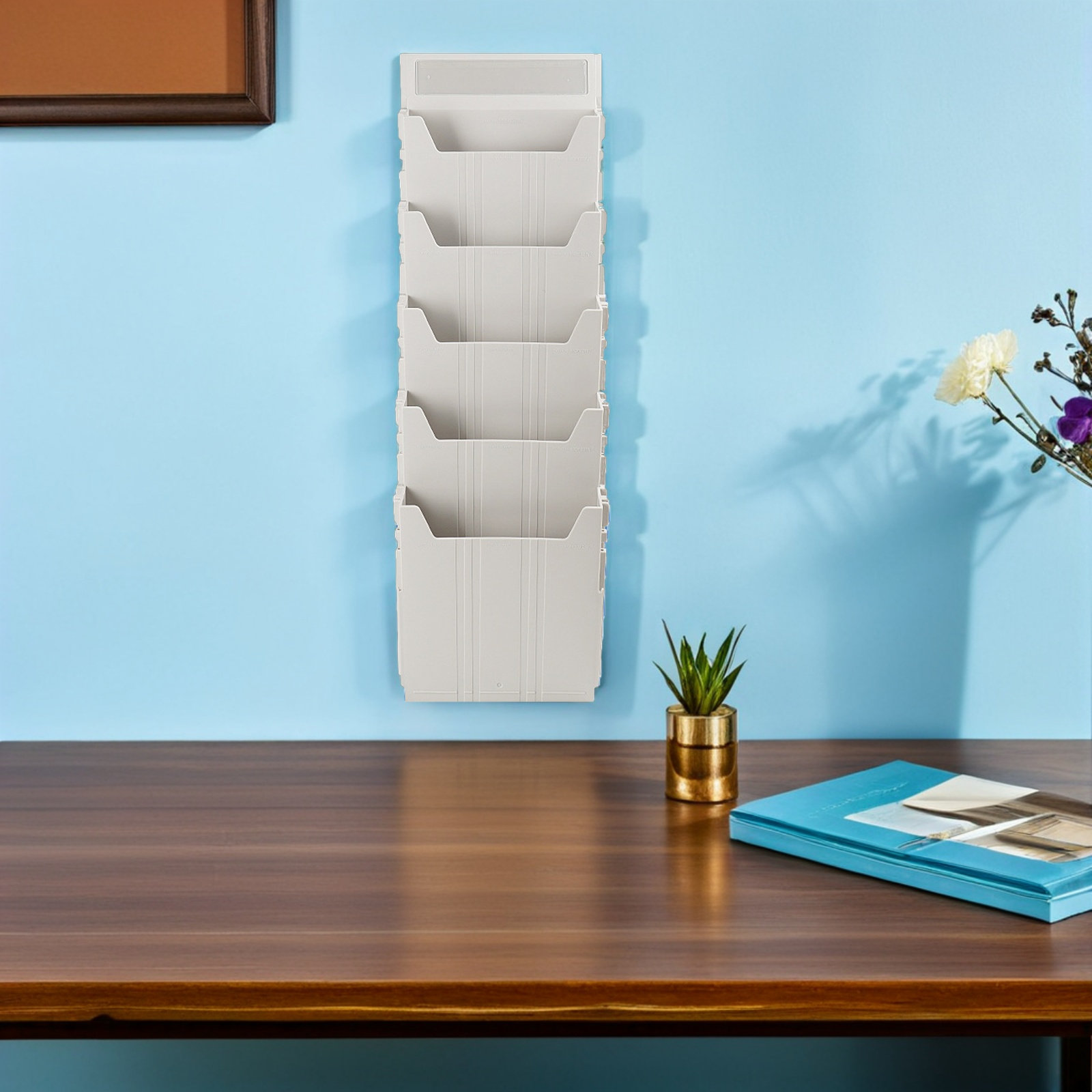 Porte-revues mural extensible  - Magazine Holder Rack avis et prix
