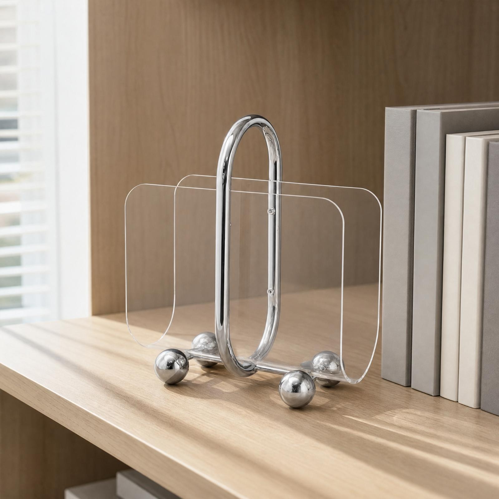 Étagère à magazines en acryliq - Magazine Holder Rack avis et prix