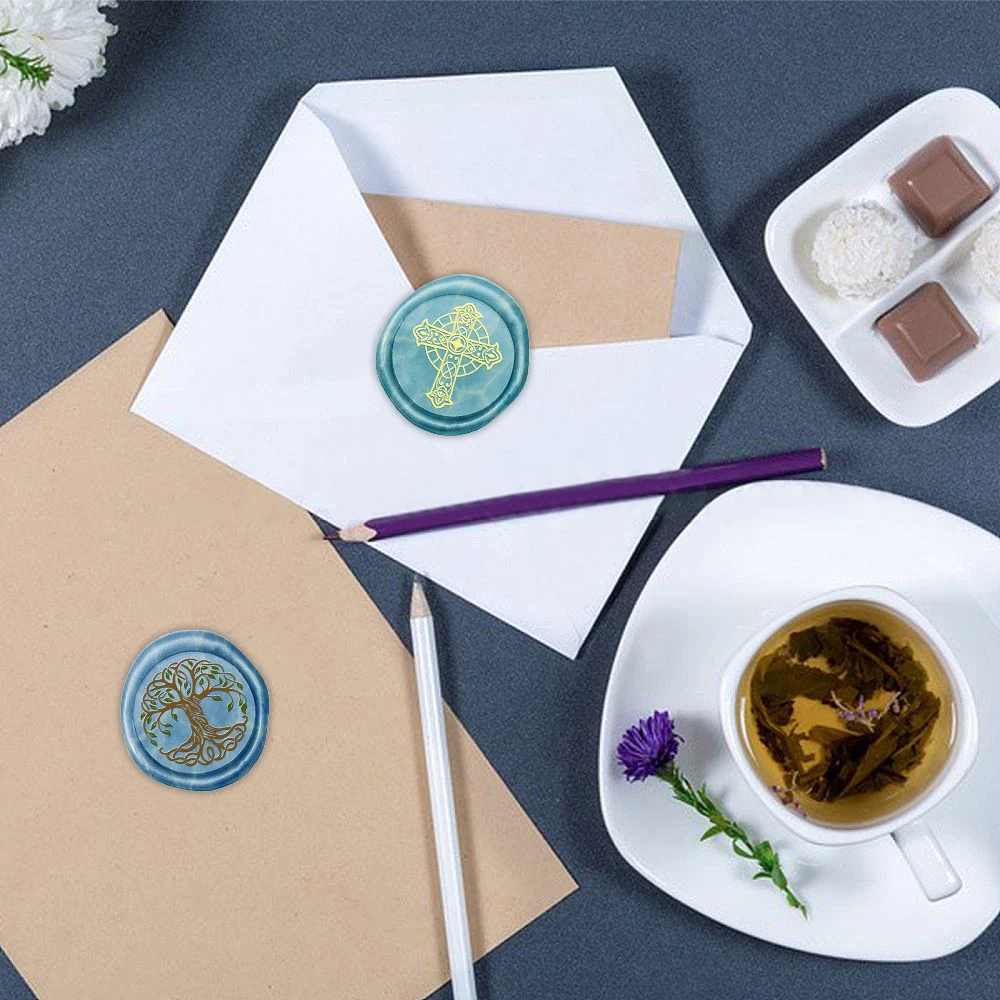 Tête de tampon de sceau de cir - Wax Seal Stamp Set avis et prix