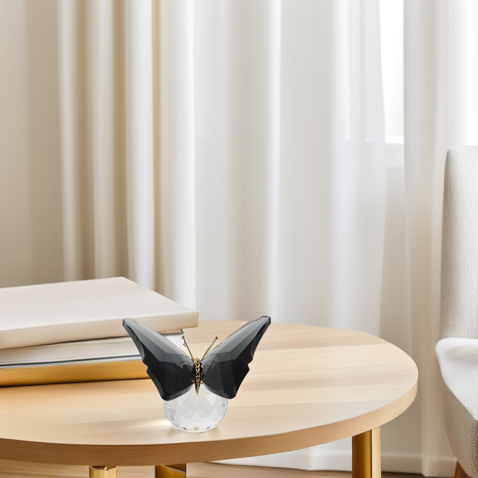 Poids papier papillon en verre - Paper Weight Crystal avis et prix
